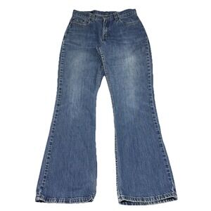 Vintage Levi's 515 Made in USA Boot Cut Jeans Womens 10M 100% Cotton Y2K (30x31)